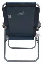 Folding camping chair Lyon dark blue