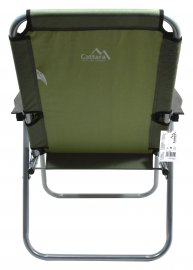 Folding camping chair Lyon dark green