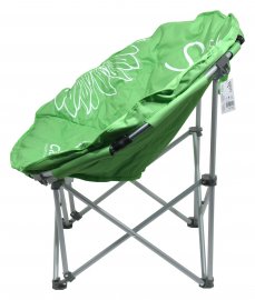 Folding Camping Chair Flowers green