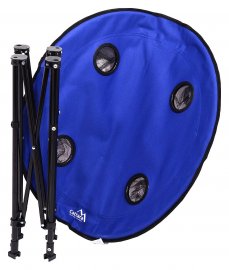 Folding camping table Split blue