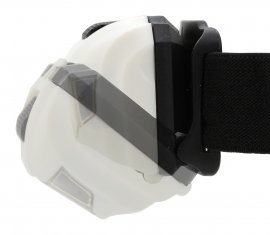 Headlamp LED 80 lm black-white