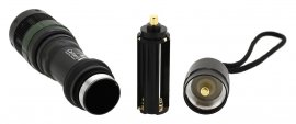 Pocket flashlight LED 150 lm ZOOM 3 functions