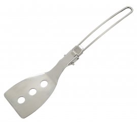Folding stainless steel turner 210/130 mm