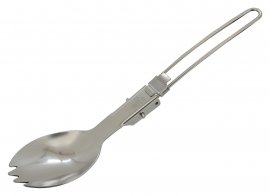 Stainless steel folding spoon 210/130 mm