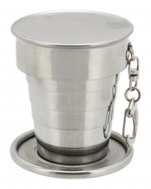 Foldable stainless steel cup 60 ml