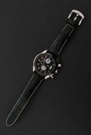 Chrono Black Compass watch