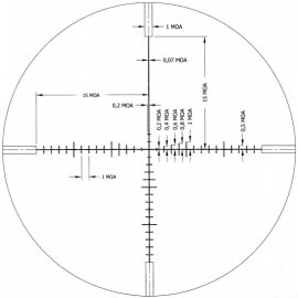 Riflescope FOMEI 6-24x50 FOREMAN HTC PRO (THC)