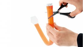 Hunter Yukon LED light-up collar 20-63cm orange
