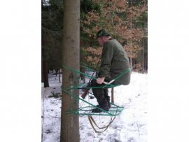Portable climbing seat Tuza