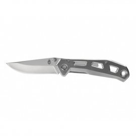 Gerber Set Knife Airlift Silver + Wallet Barbill Wallet Silver