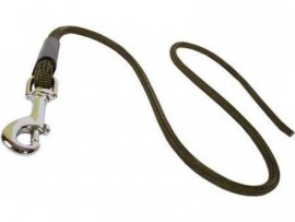 Leash Dogtrace couračka silver buckle 70cm khaki synthetic 2