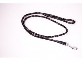 Leash Dogtrace reflective 10mm 150cm black