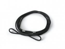 Dogtrace show lead 3mm, 140cm black