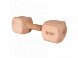 Dogtrace wooden fetching dumbbell 650g