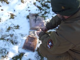 MRE - One Meal, Menu II - Bolognese pasta