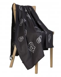 Towel Zulu Light XL 85x150cm skulls