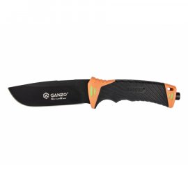 Survival knife Ganzo G8012-OR