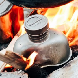 Titanium Cooking Kit Keith Canteen Mess Kit