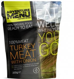 Turkey with onions Adventure Menu