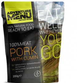 Pork on cumin Adventure Menu