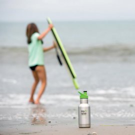 Children's thermos Klean Kanteen Classic Loop 355ml stainless steel