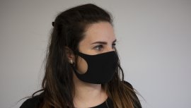 Drape black
