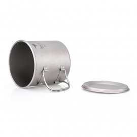 Titanium Keith mug with lid 650ml