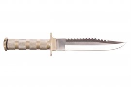 Survival knife Fox Outdoor with leather sheath