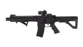 Crosman DPMS SBR Full Auto 4,5mm with Red Dot Sight