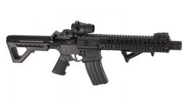 Crosman DPMS SBR Full Auto 4,5mm with Red Dot Sight