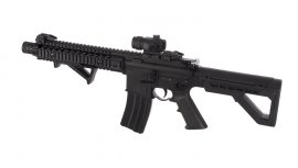 Crosman DPMS SBR Full Auto 4,5mm with Red Dot Sight