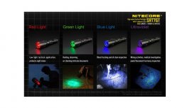 Tactical flashlight Nitecore SRT7GT