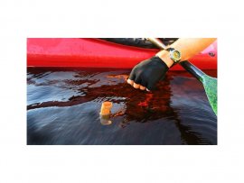 Morakniv Floating Serrated Knife Orange