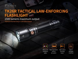 Tactical flashlight Fenix TK26R