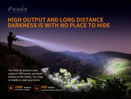 Tactical flashlight Fenix TK22 Ultimate Edition
