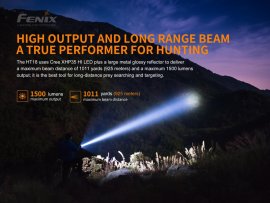 Hunting flashlight Fenix HT18