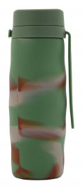 Silicone foldable bottle ARMY 550ml
