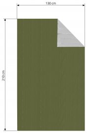 Isothermal film SOS green 210x130cm