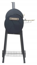 SMOKIE charcoal grill with smokebox