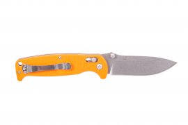 Ganzo G7412 orange closing knife with whistle