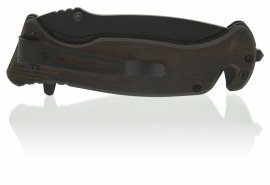 Closing knife BLACK BLADE with safety lock 21,7cm