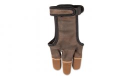 Buck Trail Cordovan Leather Archery Glove S