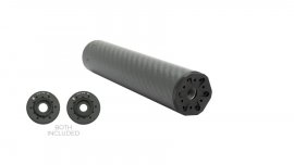 RTI 1/2×20 UNF Carbon Sound Moderator