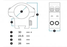 Montáž Eagle Vision Infinity 22mm30mm výškově nastavitelná 2.jpg