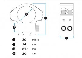 Montáž Element Optics Accu-Lite 22mm30mm vysoká 2.jpg