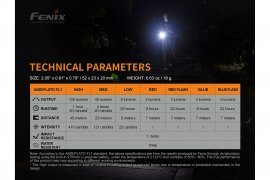 Rechargeable flashlight Fenix E-LITE 5