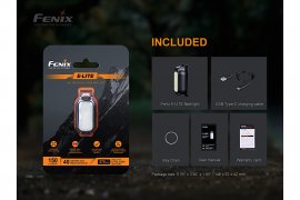 Rechargeable flashlight Fenix E-LITE 4