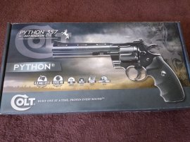 Review: Air revolver Umarex Colt Python 6" black Diabolo/BB 4.5mm - 2