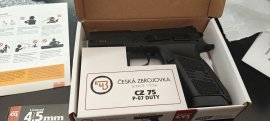 Review: Air pistol ASG CZ 75 P-07 Duty Blowback 4.5mm - 1