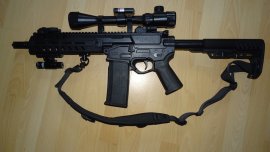 Review: Air submachine gun Umarex Strike Force Full-Auto 4.5mm - 1